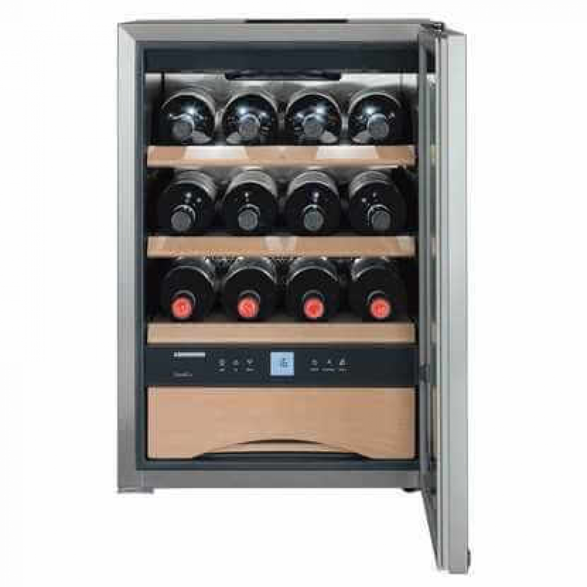 Liebherr WKes653 單溫區紅酒櫃：12瓶容量，A++級能效，寧靜運行